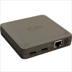 Gigabit 2-port USB2.0 Device Server accessory for Fujitsu document scanners. SKU: E1293